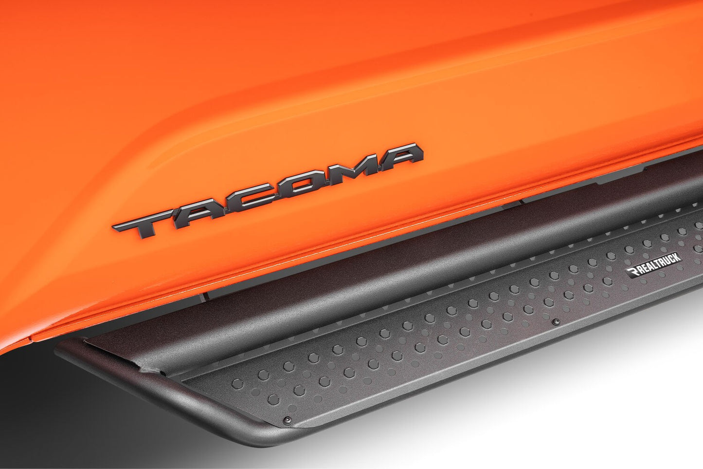 Dominator Xtreme D1 Side Steps W/Rocker Panel Mounting Bracket Kit Double Cab Textured Black 2024-2026 Toyota Tacoma Go Rhino-3