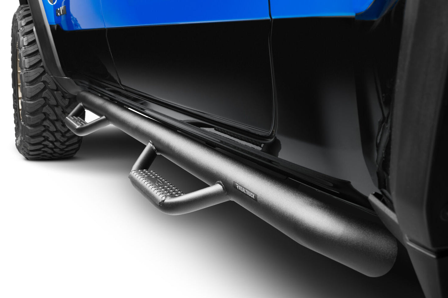 Nerf Step Bar Cab Length (2 Steps per Side) 2019-2025 (New Body Style) Ram 1500 NFab-2