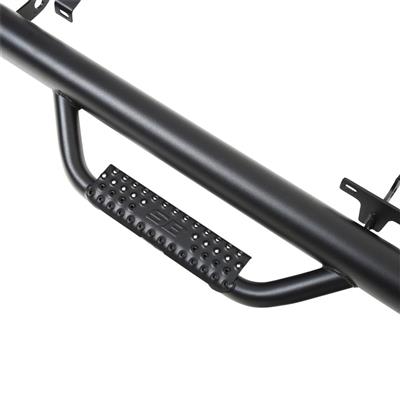 Wheel to Wheel Nerf Steps Ram 1500 Gloss Black Smittybilt-4