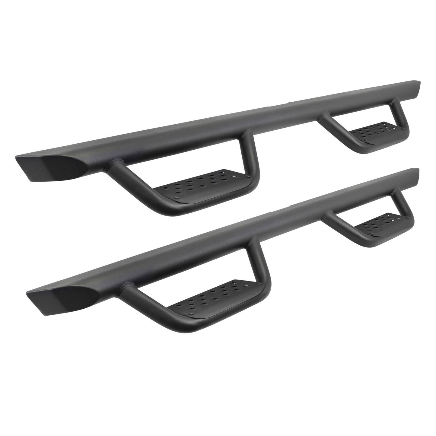 Domintator Extreme D2 Side Steps BARS ONLY Textured Black 1999-2026 Ford F-250 Super Duty 2005-2026 Toyota Tacoma 2007-2026 Silverado/Sierra 1500 Go Rhino