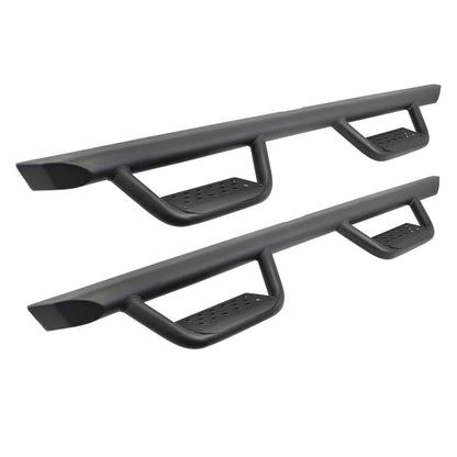 Domintator Extreme D2 Side Steps BARS ONLY Textured Black 1999-2026 Ford F-250 Super Duty 2007-2026 Silverado/Sierra 1500 2009-2010 Dodge Ram 1500/2500/3500 Go Rhino
