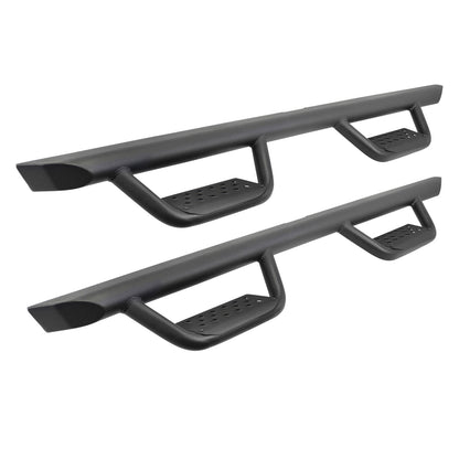 Domintator Extreme D2 Side Steps With Mounting Brackets Textured Black 2015-2026 Ford F-150/ F-250/F-350 Go Rhino
