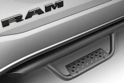 Domintator Extreme D2 Side Steps With Mounting Brackets Textured Black 2019-2026 Ram 1500 Go Rhino-3