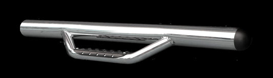 Dominator Classic D2 SideSteps With Mounting Bracket Kit Polished Stainless Steel For 2007-2018 Jeep Wrangler JK Go Rhino