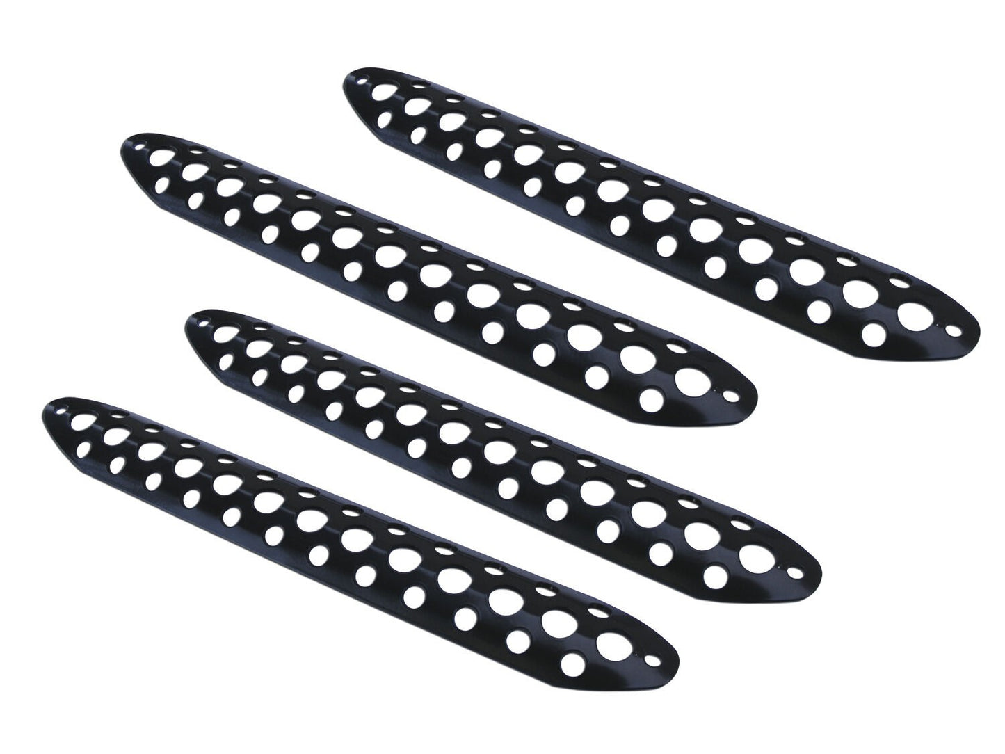 Dominator D3 Modular & D3 1 piece Hoop Scuff Pad Set Black Powdercoat Go Rhino