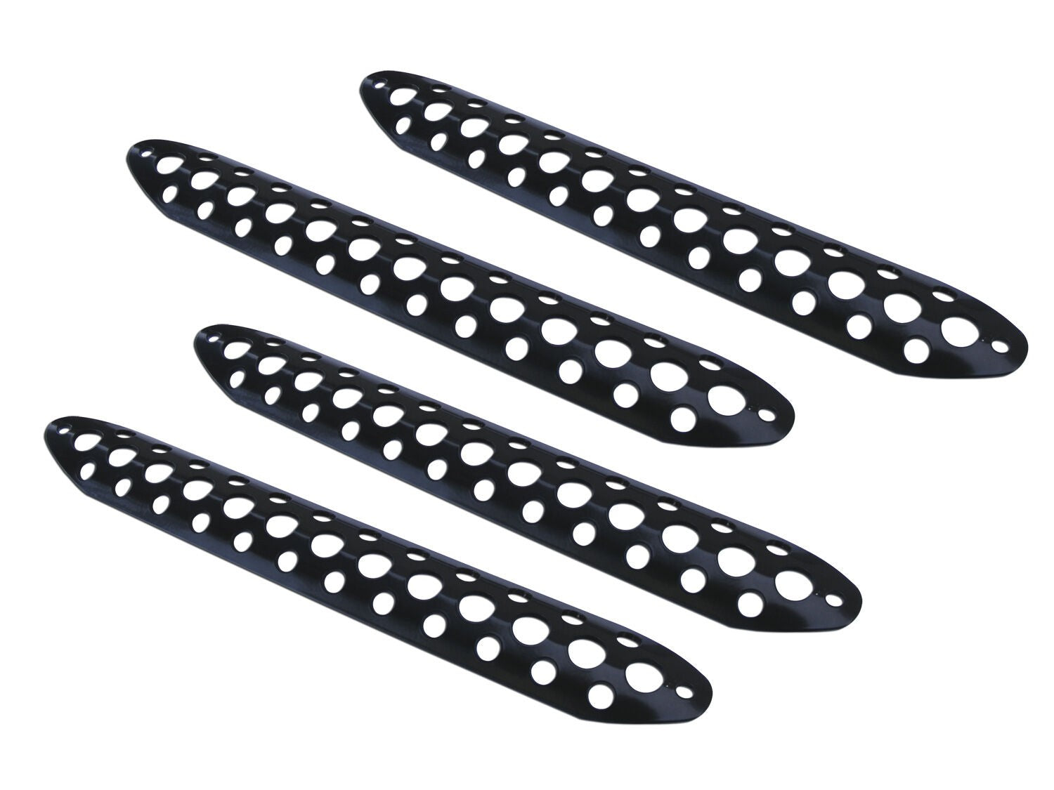 Dominator D3 Modular & D3 1 piece Hoop Scuff Pad Set Black Powdercoat Go Rhino