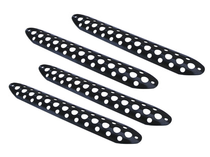 Dominator D3 Modular & D3 1 piece Hoop Scuff Pad Set Black Powdercoat Go Rhino