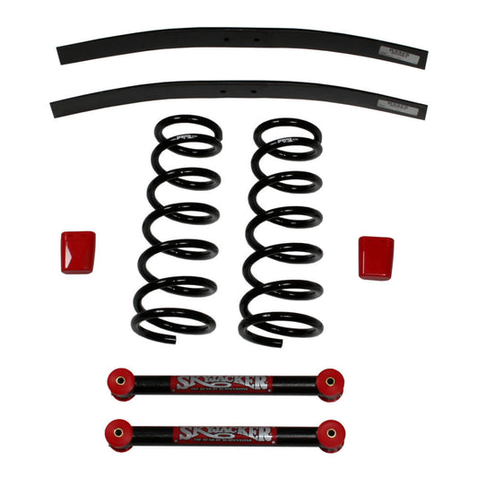 Standard Class 1 Lift Kit 3 Inch Lift 94-99 Dodge Ram 1500 Includes Front Coil Springs Rear Add-A-Leafs Bump Stops Skyjacker