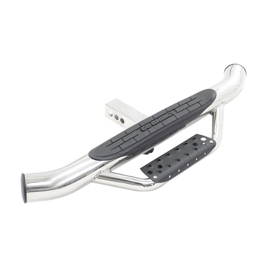 Dominator Hitch Step Polished Stainless Steel Go Rhino-1