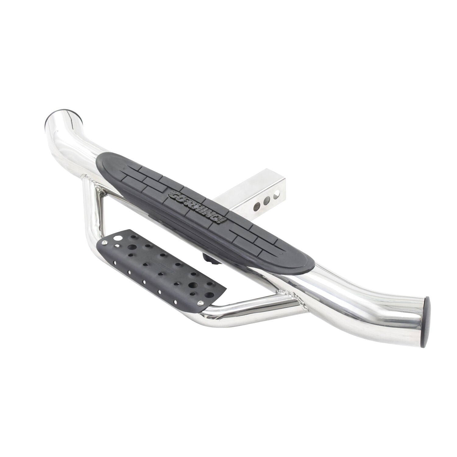 Dominator Hitch Step Polished Stainless Steel Go Rhino-3