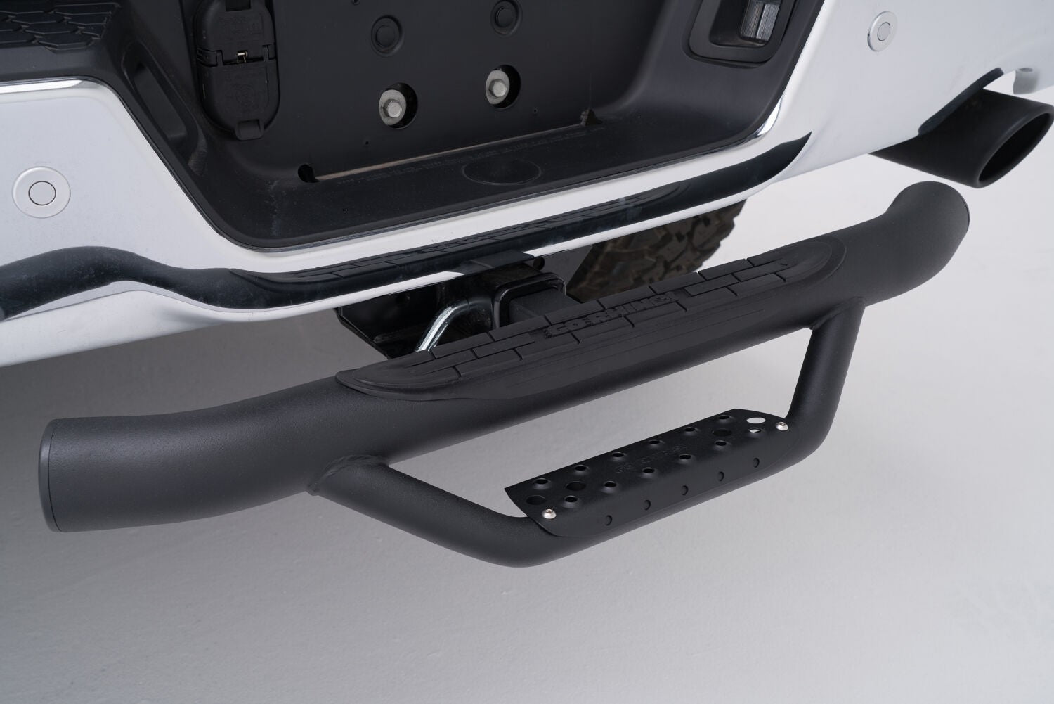 Dominator Hitch Step Textured Black Go Rhino-3