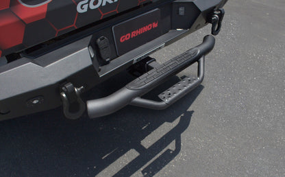 Dominator Hitch Step Textured Black Go Rhino-4
