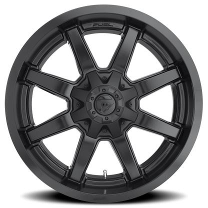 Aluminum 18X9 Maverick D436 Satin Black Fuel Off Road Wheels-23