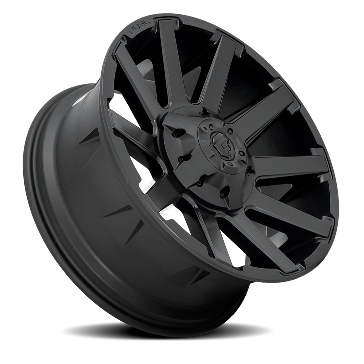Aluminum 20X10 Contra D437 Matte Black Fuel Off Road Wheels-4