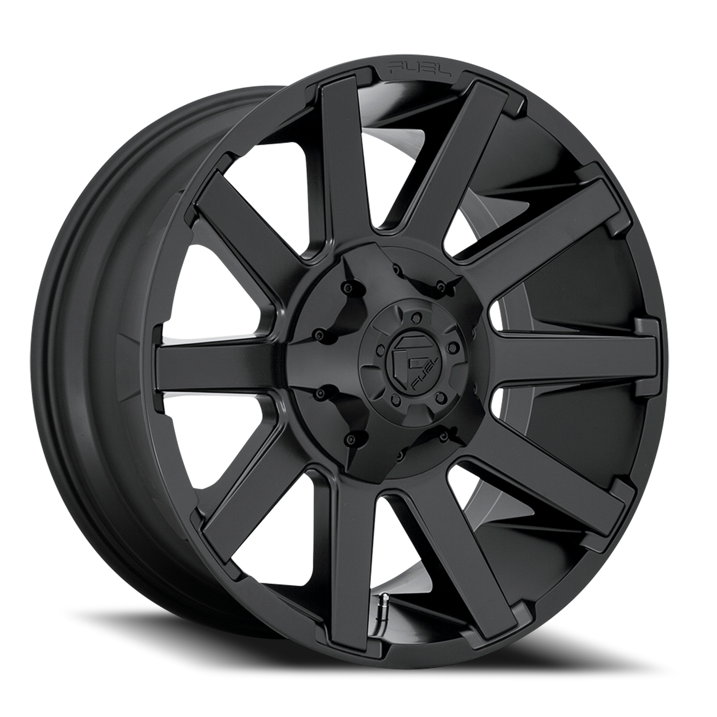Aluminum 20X10 Contra D437 Matte Black Fuel Off Road Wheels-9
