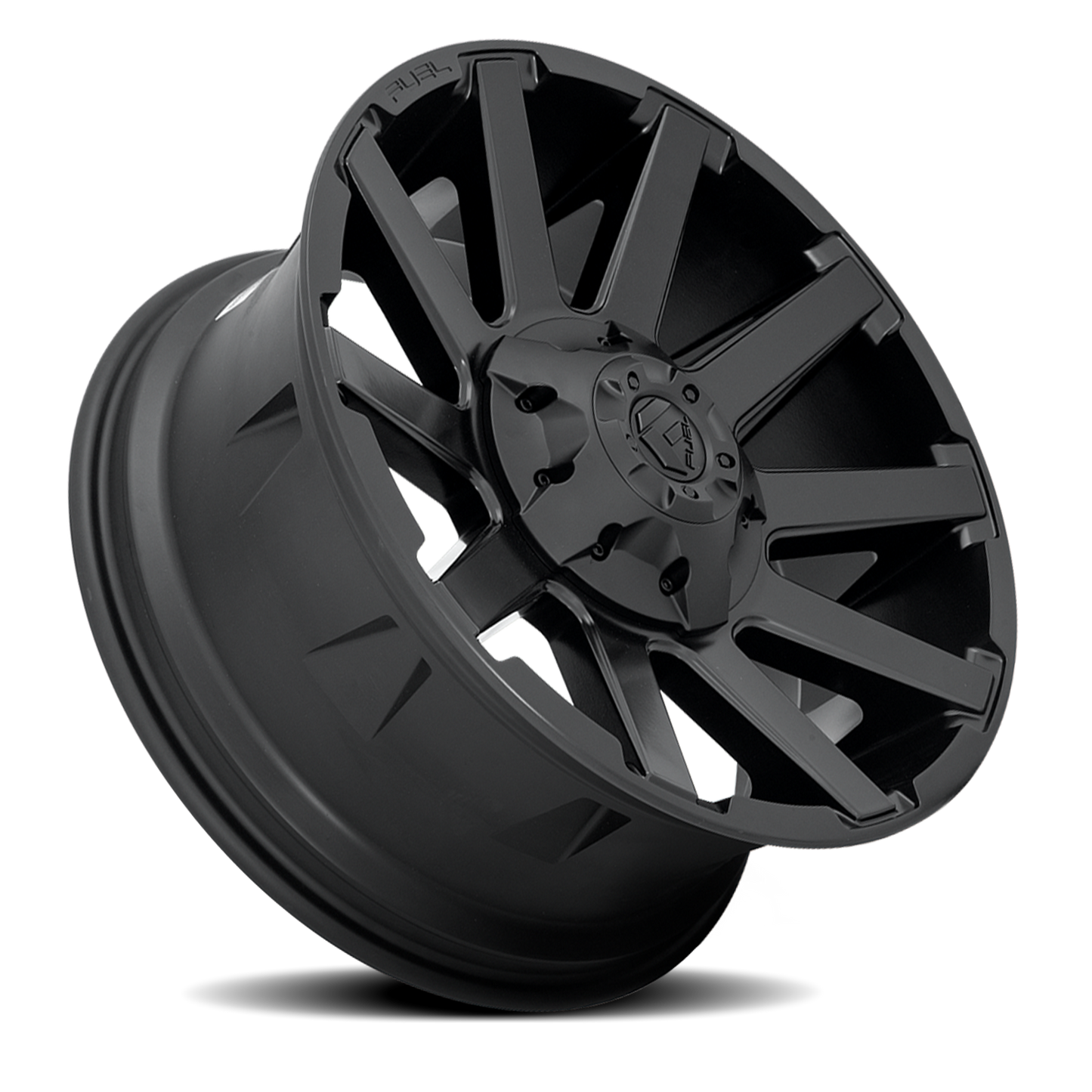 Aluminum 20X10 Contra D437 Matte Black Fuel Off Road Wheels-10