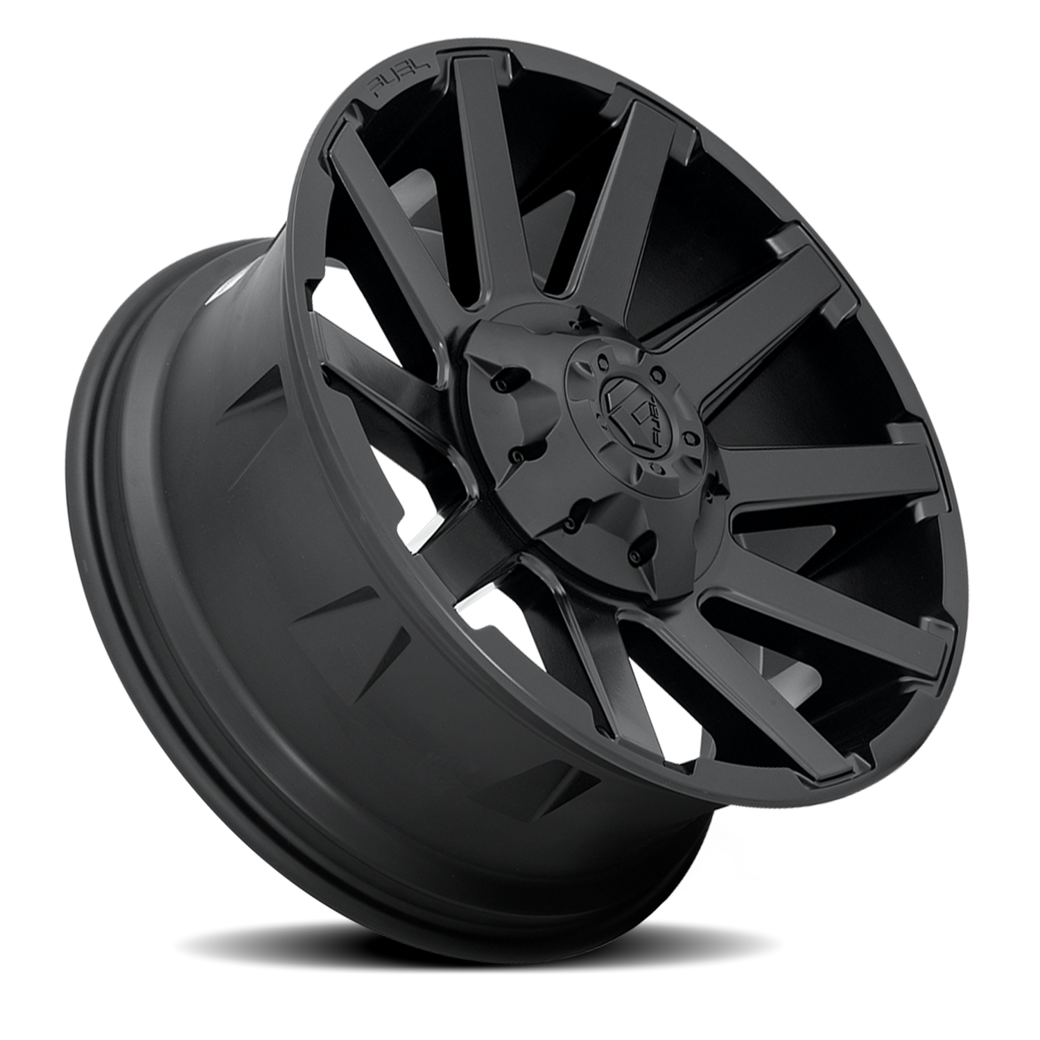 Aluminum 20X10 Contra D437 Matte Black Fuel Off Road Wheels-7