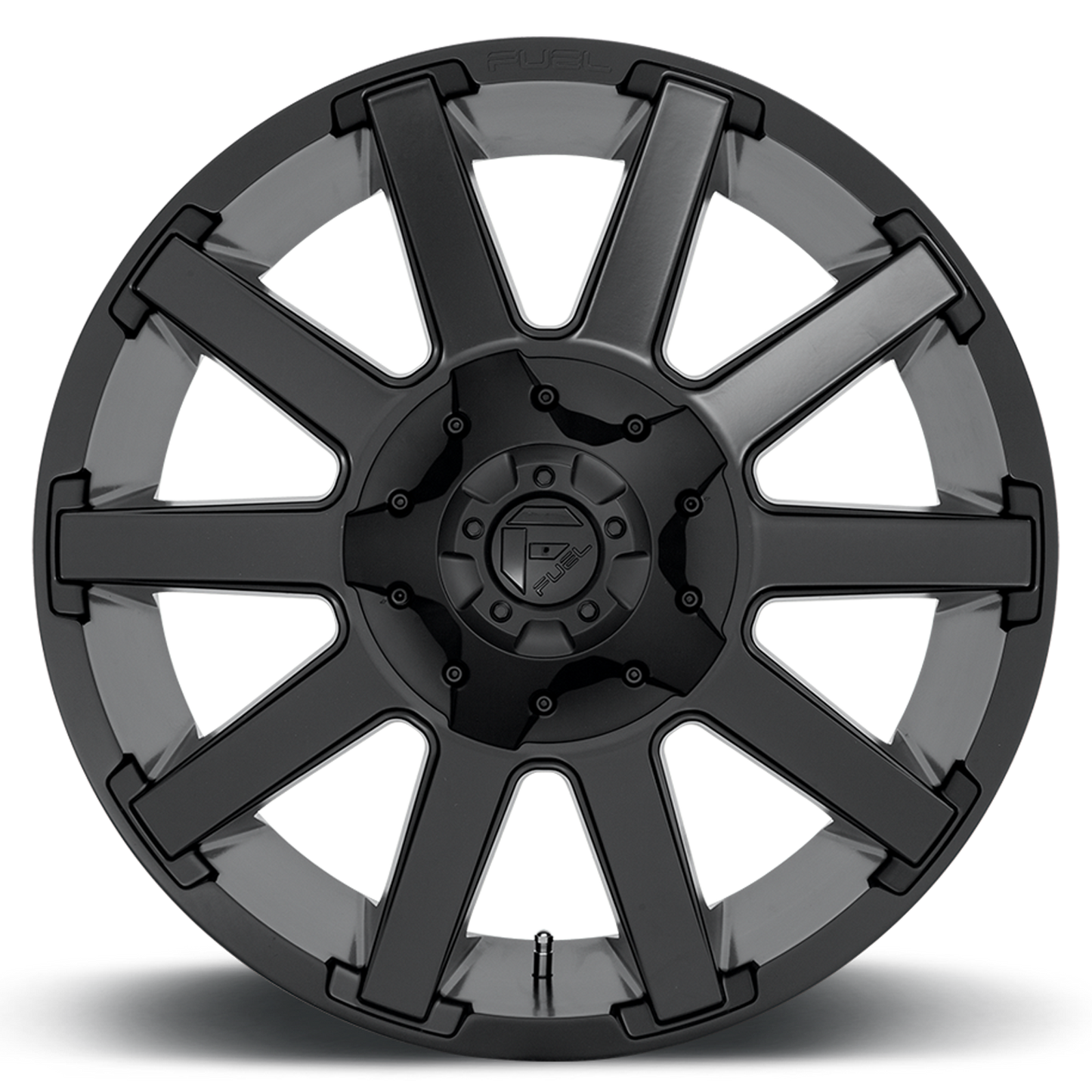 Aluminum 20X10 Contra D437 Matte Black Fuel Off Road Wheels-8