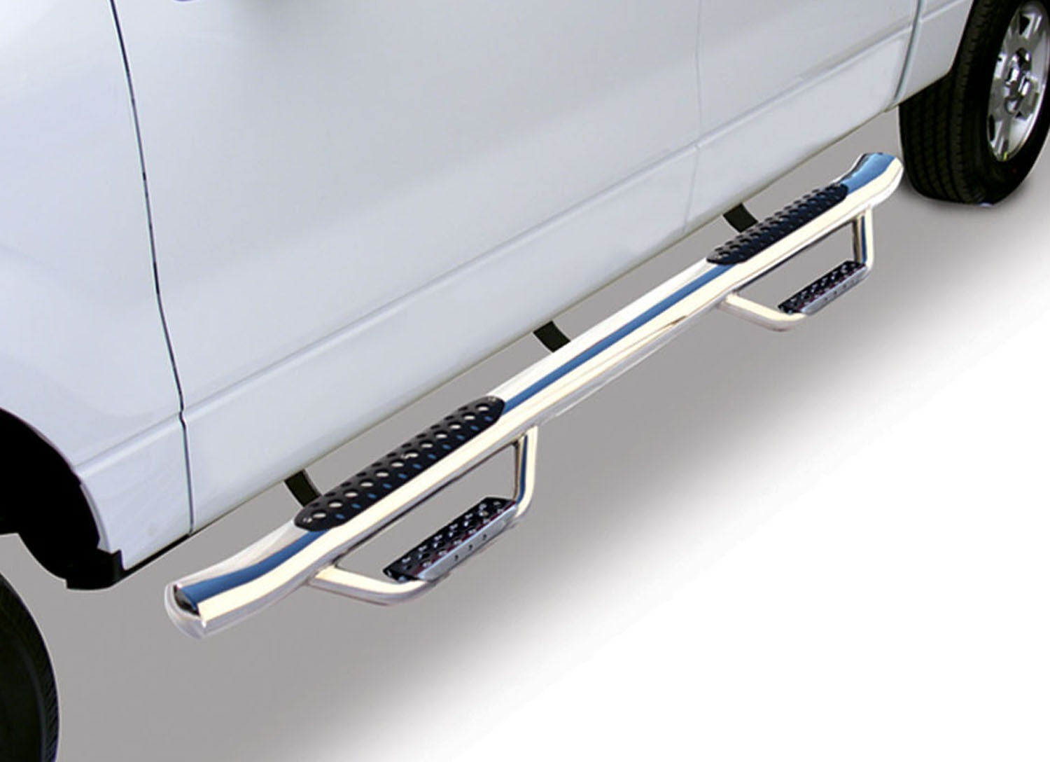 Dominator D4 Dual Step(TM) Cab Length SideSteps 2004-2008 Ford F-150 Go Rhino