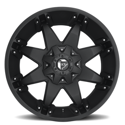 Aluminum 18X9 Octane D509 Matte Black Fuel Off Road Wheels-8