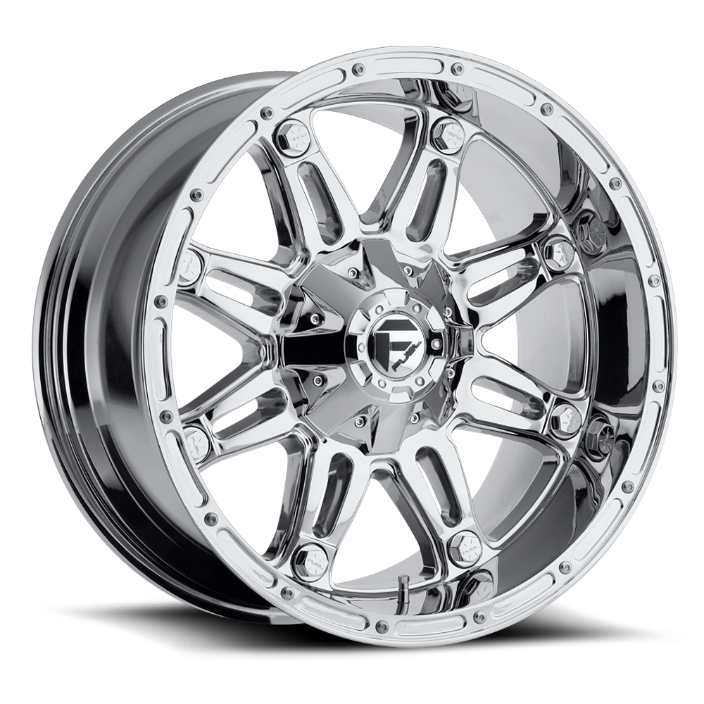Aluminum 17X9 Hostage D530 Chrome Fuel Off Road Wheels