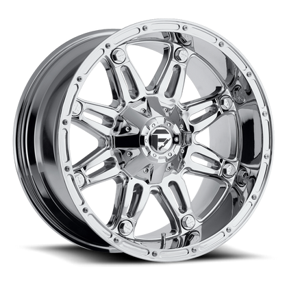 Aluminum 17X9 Hostage D530 Chrome Fuel Off Road Wheels-3