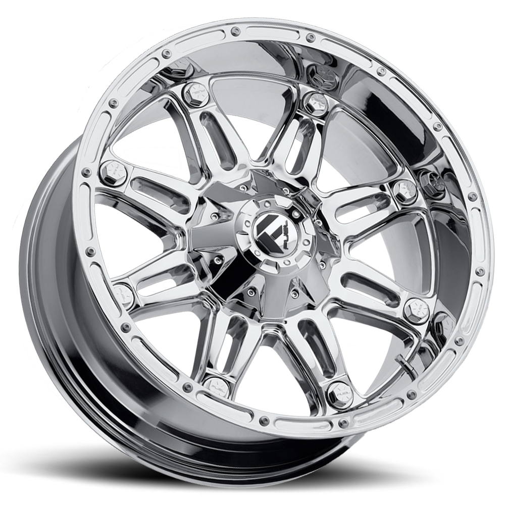 Aluminum 17X9 Hostage D530 Chrome Fuel Off Road Wheels-4
