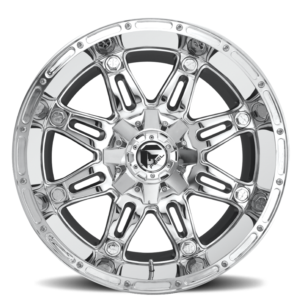 Aluminum 17X9 Hostage D530 Chrome Fuel Off Road Wheels-5