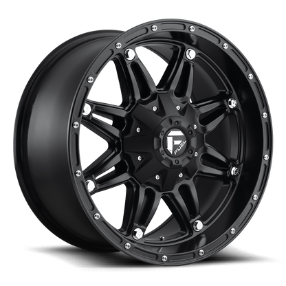 Aluminum 17X8.5 Hostage D531 Matte Black Fuel Off Road Wheels-10