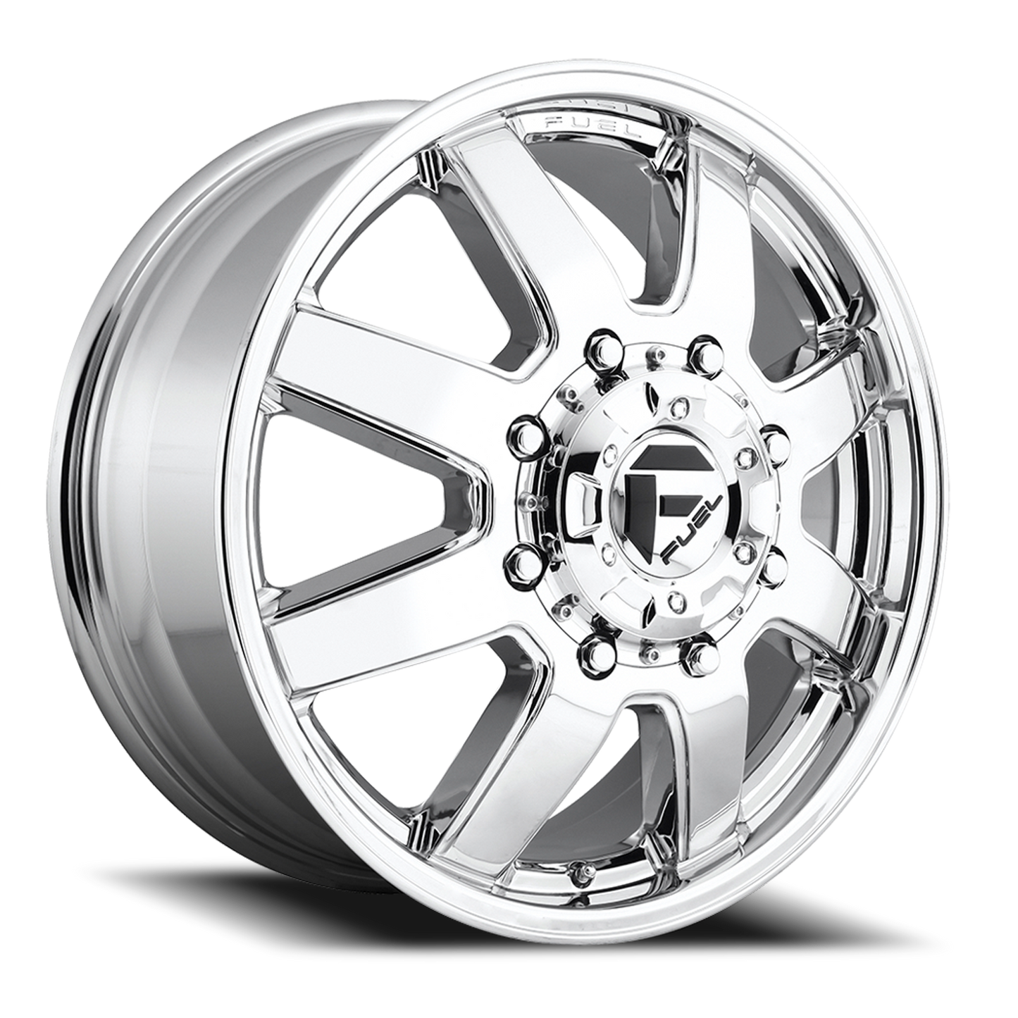 Dually 17X6.5 Maverick Dually D536 Chrome Fuel Off Road Wheels-12