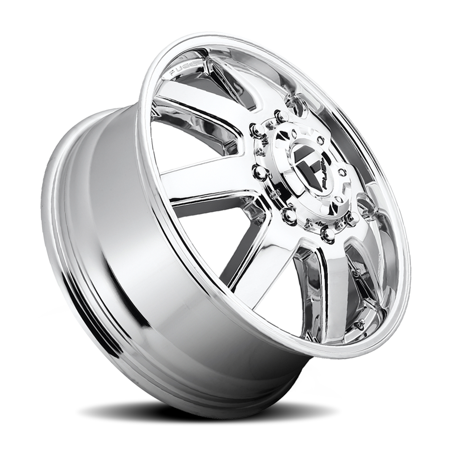 Dually 17X6.5 Maverick Dually D536 Chrome Fuel Off Road Wheels-13