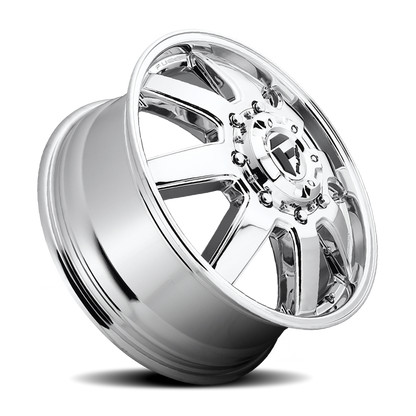 Dually 17X6.5 Maverick Dually D536 Chrome Fuel Off Road Wheels-13