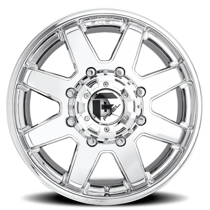 Dually 17X6.5 Maverick Dually D536 Chrome Fuel Off Road Wheels-14