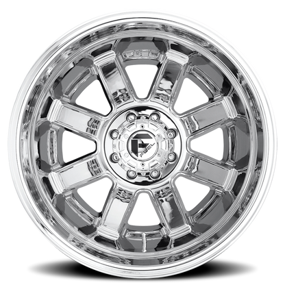 Dually 17X6.5 Maverick Dually D536 Chrome Fuel Off Road Wheels-11