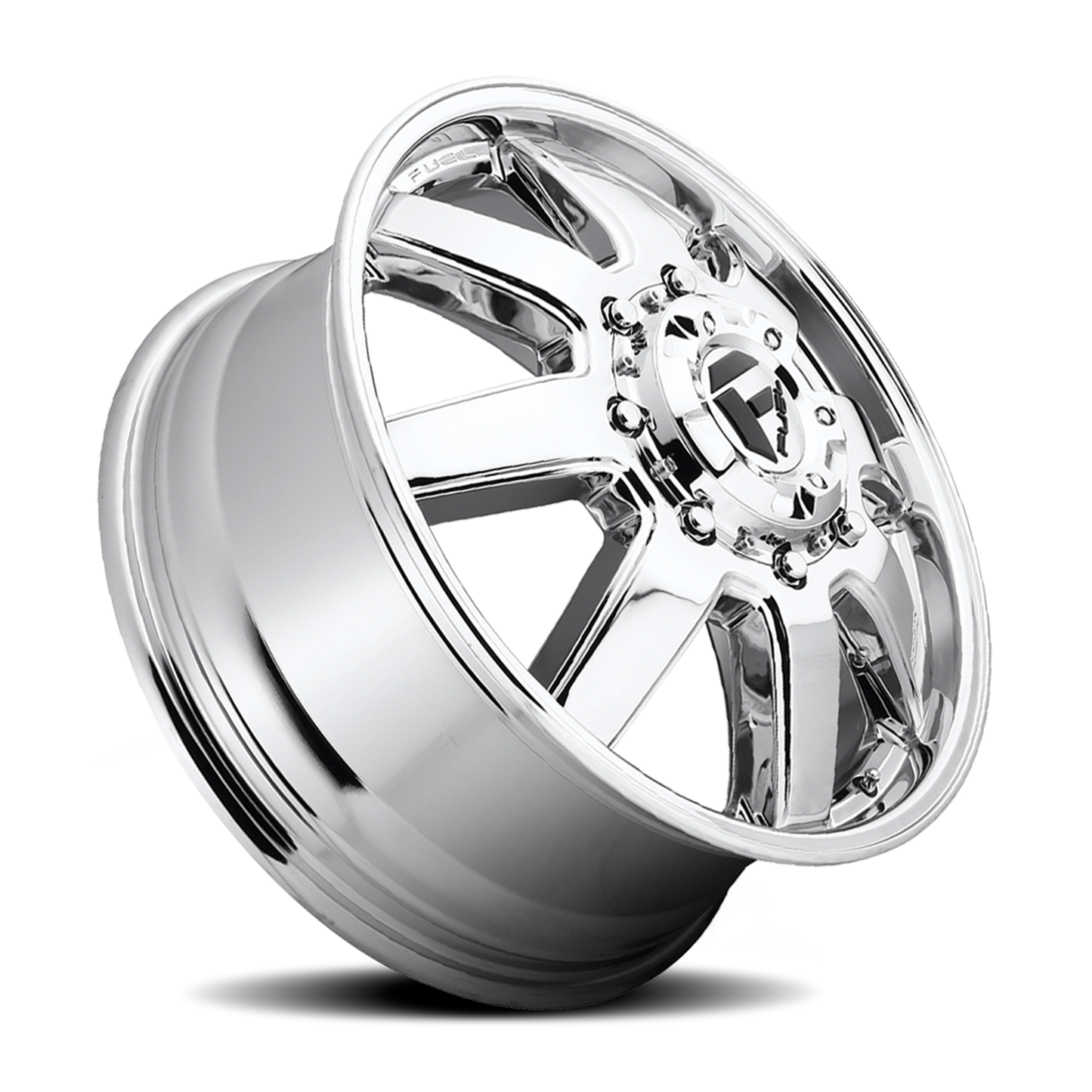 Dually 17X6.5 Maverick Dually D536 Chrome Fuel Off Road Wheels-4
