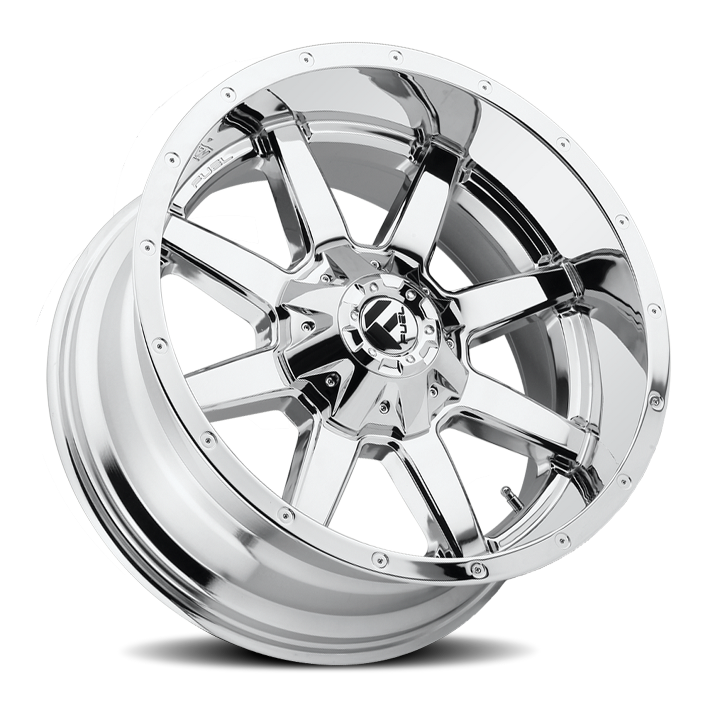 Aluminum 17X9 Maverick D536 Chrome Fuel Off Road Wheels-4