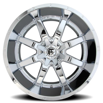 Aluminum 17X9 Maverick D536 Chrome Fuel Off Road Wheels-8