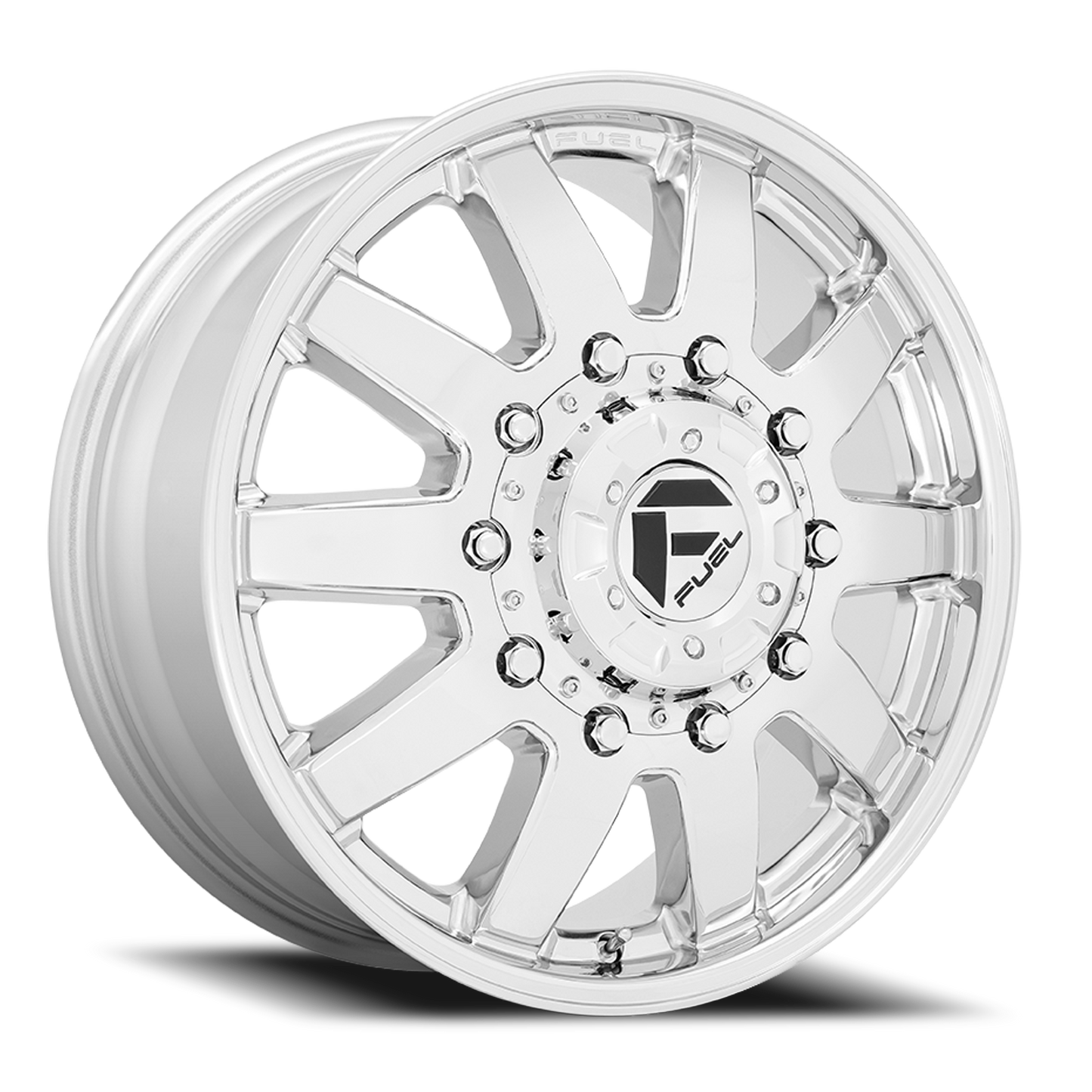 Dually 20X8.25 Maverick Dually D536 Chrome Fuel Off Road Wheels-3