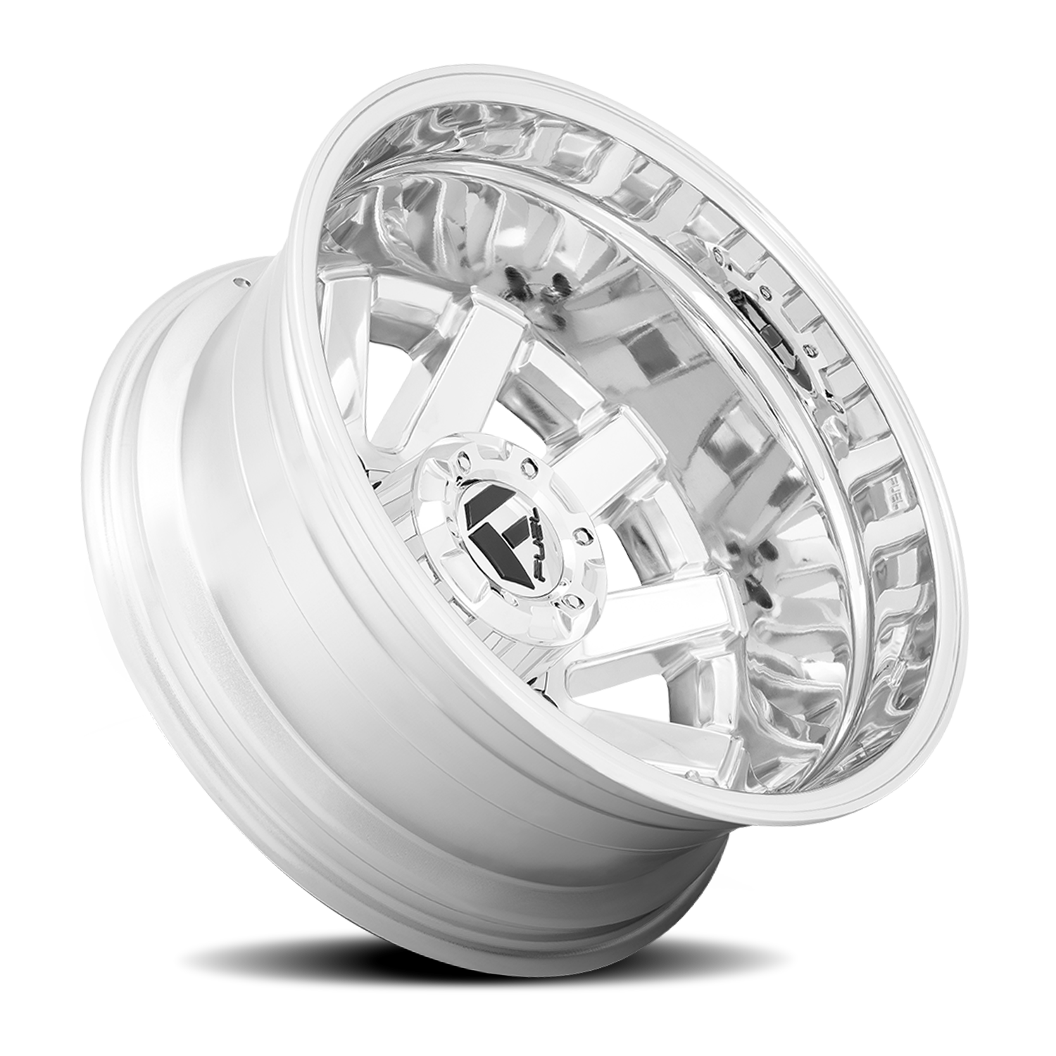 Dually 20X8.25 Maverick Dually D536 Chrome Fuel Off Road Wheels-1