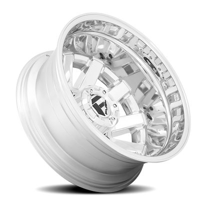 Dually 20X8.25 Maverick Dually D536 Chrome Fuel Off Road Wheels-1
