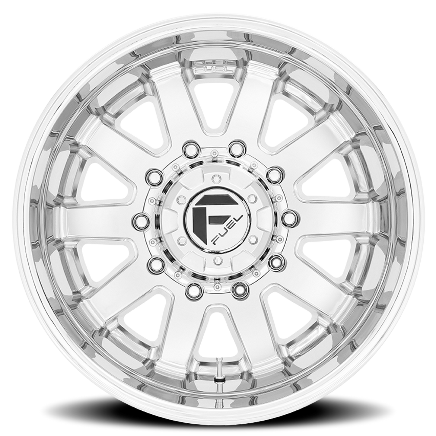 Dually 20X8.25 Maverick Dually D536 Chrome Fuel Off Road Wheels-2