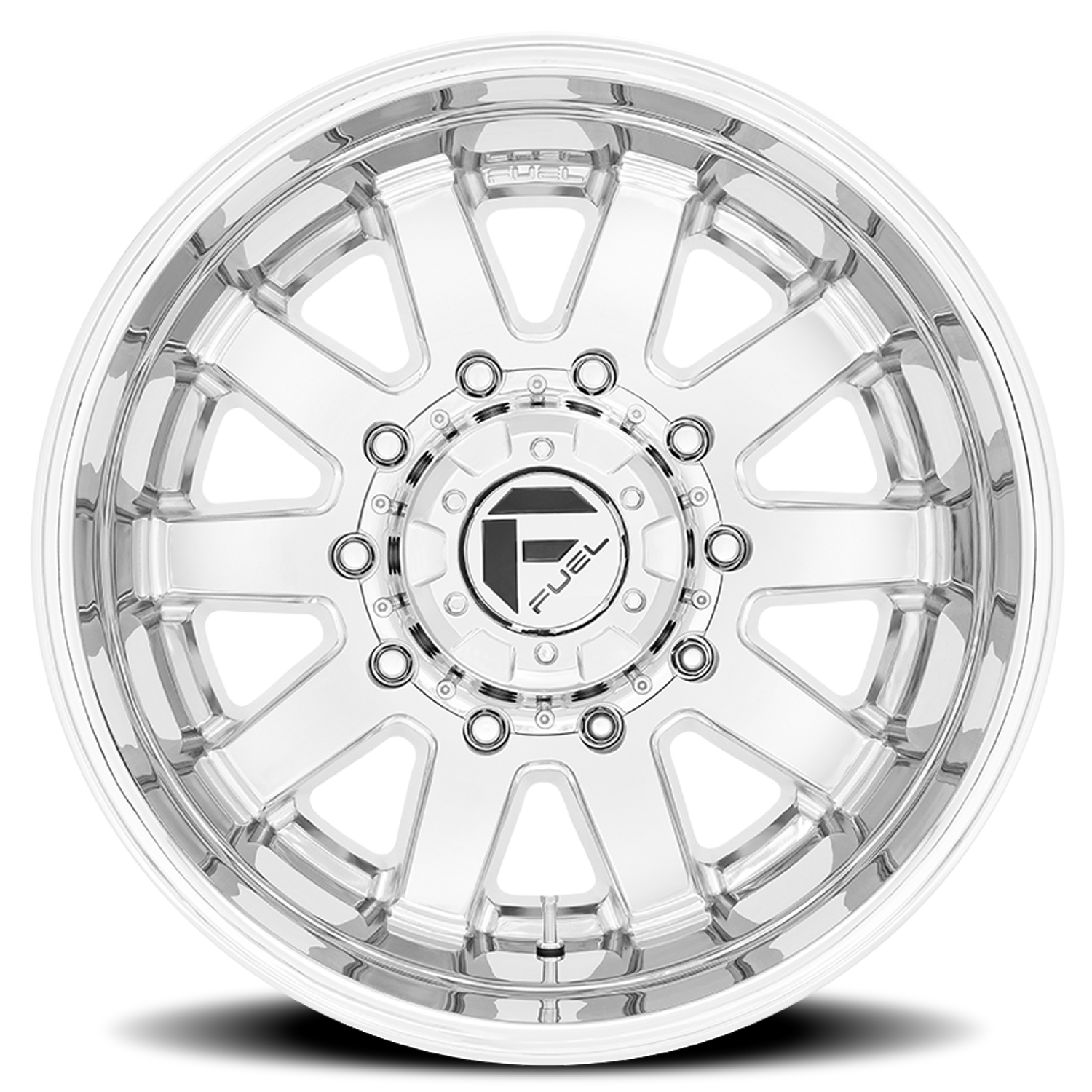 Dually 20X8.25 Maverick Dually D536 Chrome Fuel Off Road Wheels-2