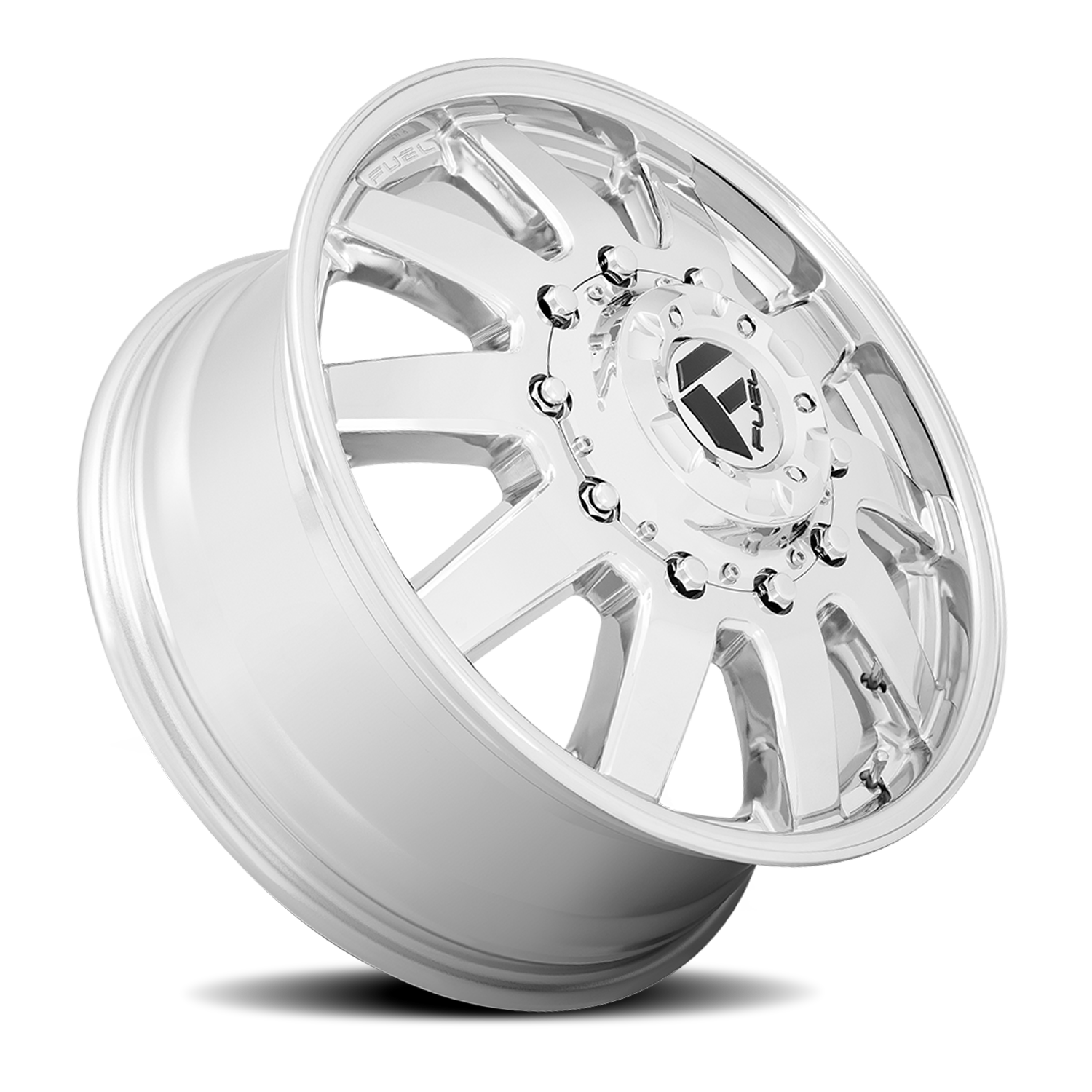Dually 20X8.25 Maverick Dually D536 Chrome Fuel Off Road Wheels-4