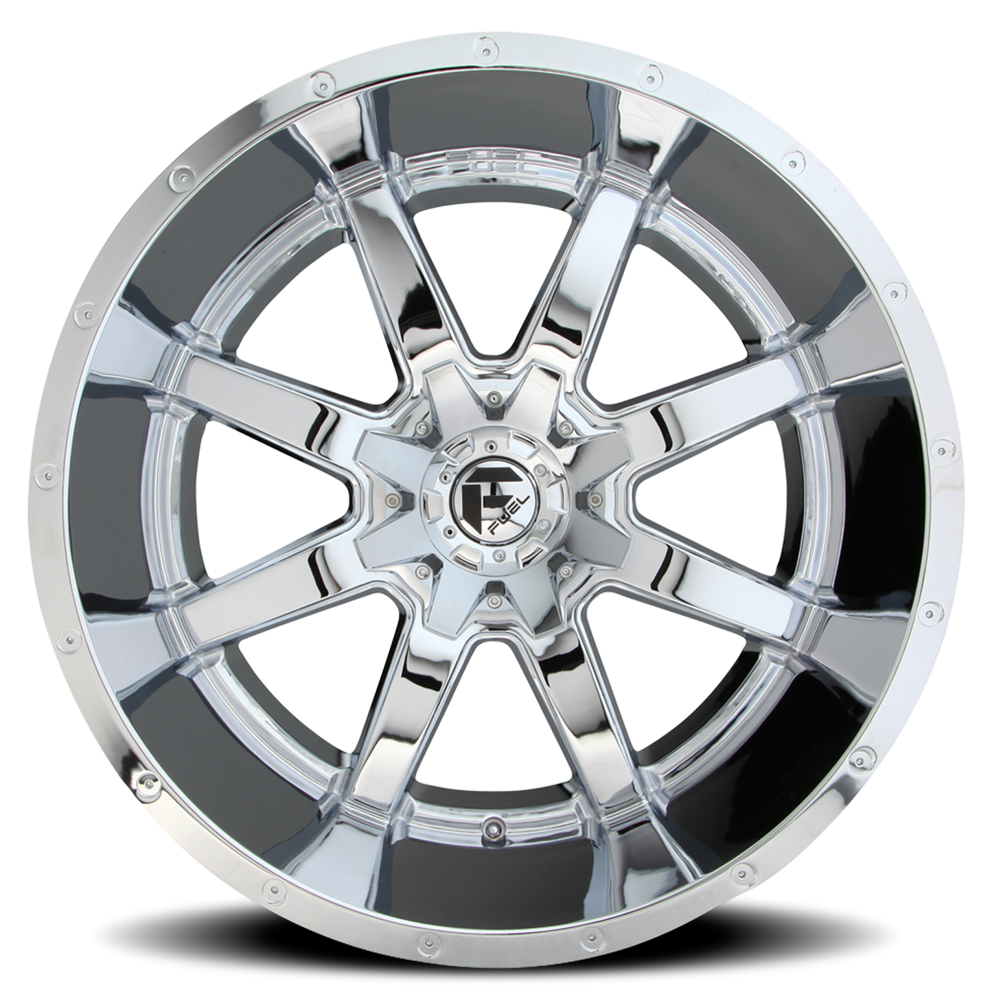 Aluminum 20X9 Maverick D536 Chrome Fuel Off Road Wheels-32