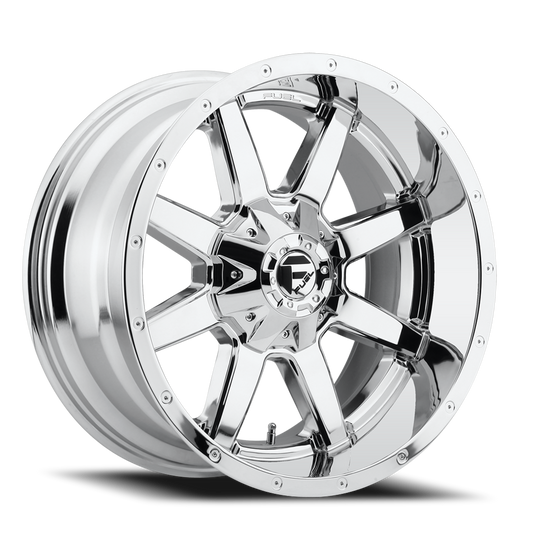Aluminum 22X10 Maverick D536 Chrome Fuel Off Road Wheels