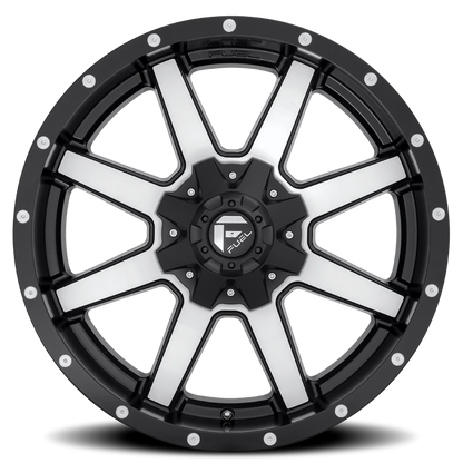 Aluminum 20X10 Maverick D537 Black Machined Fuel Off Road Wheels-20