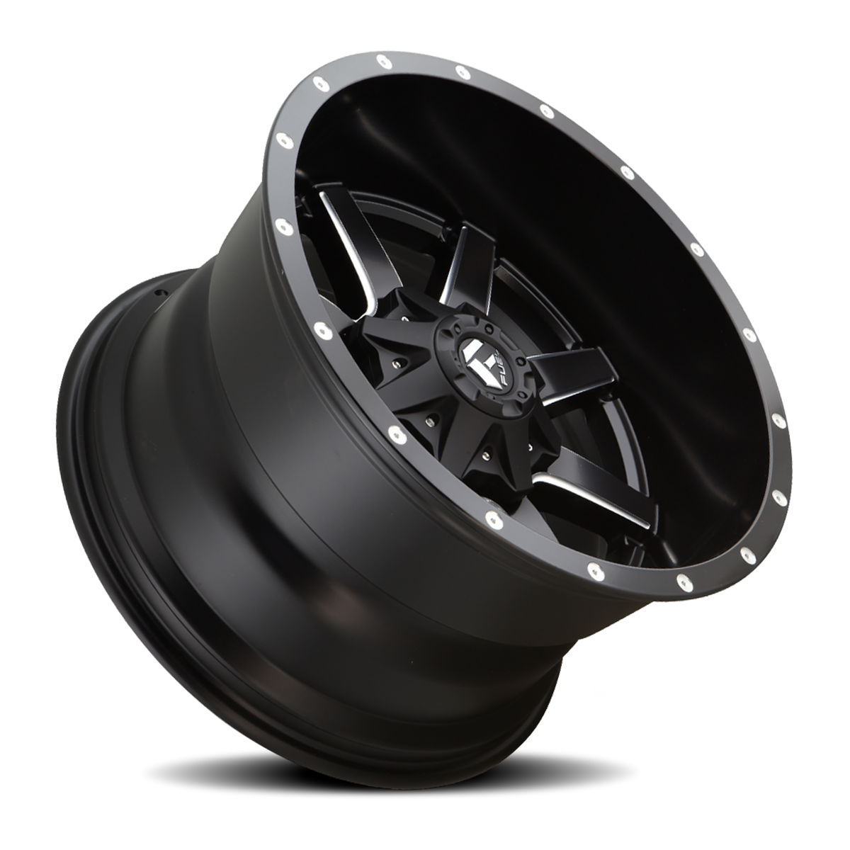 Aluminum 20X9 Maverick D538 Black/Milled Fuel Off Road Wheels-37