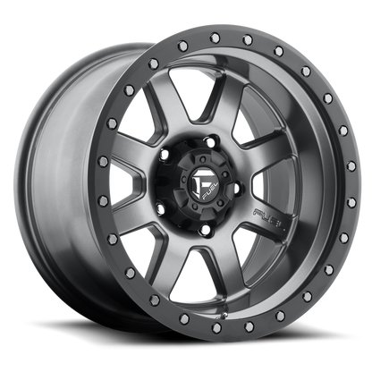 Aluminum 17X8.5 Trophy D552 Anthracite Gray Fuel Off Road Wheels-9