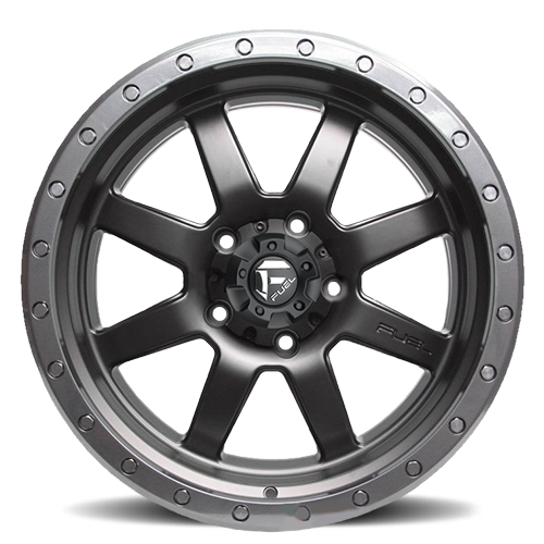 Aluminum 17X8.5 Trophy D552 Anthracite Gray Fuel Off Road Wheels-11