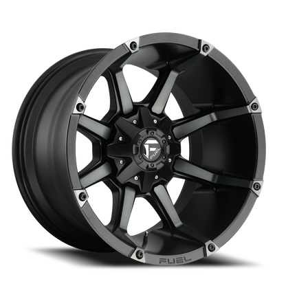 Aluminum 18X9 Coupler D556 Matte Black/Machined Dark Tint Fuel Off Road Wheels-6